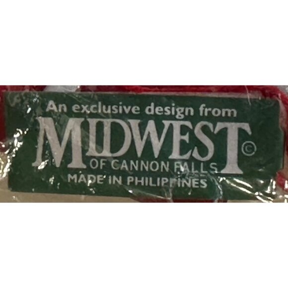 Midwest of Cannon Falls Santa Golf Tee Plastic Christmas Ornament 4.5" Tall - Picture 6 of 9